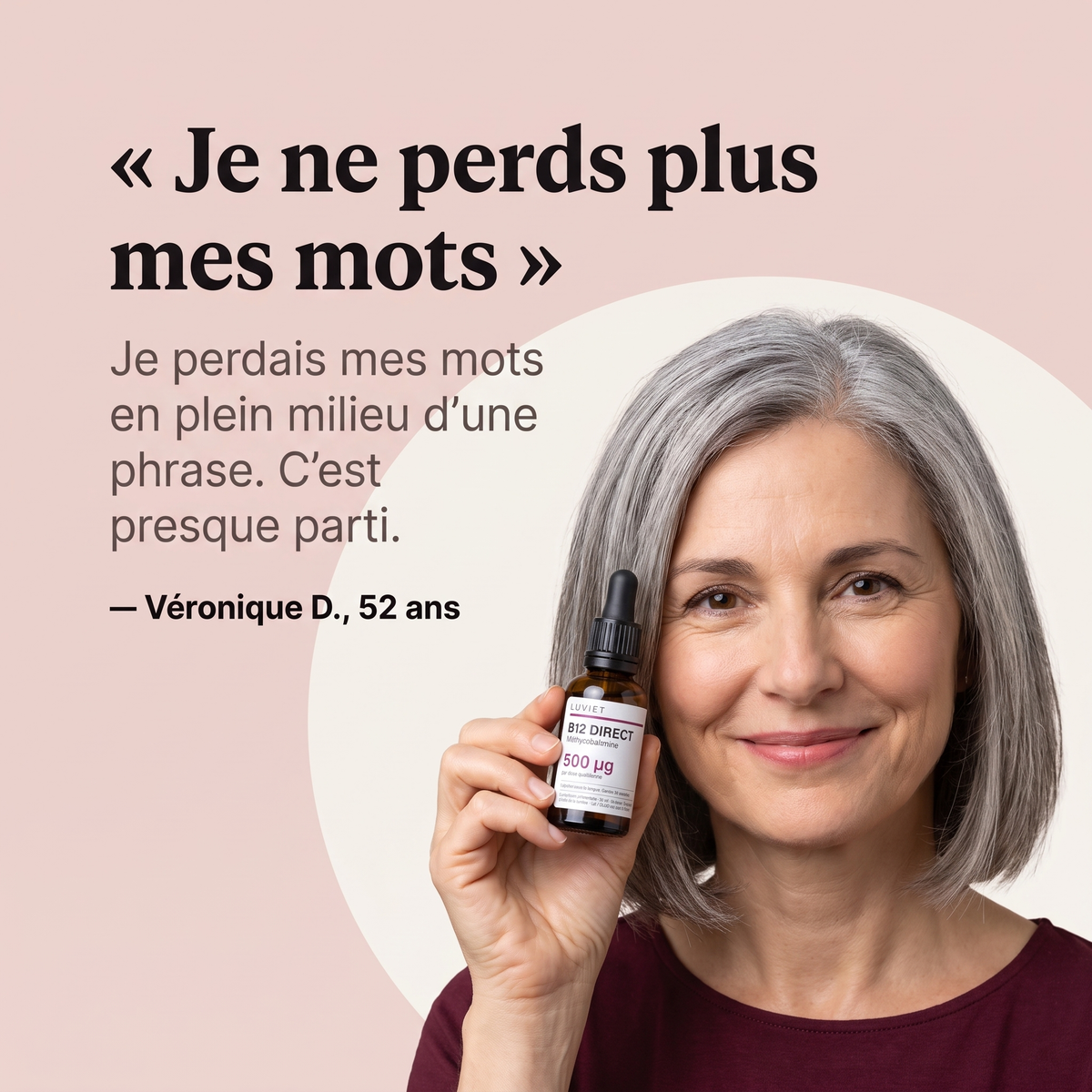 B12 Direct : Pour les femmes qui n'ont pas le temps d'être fatiguées